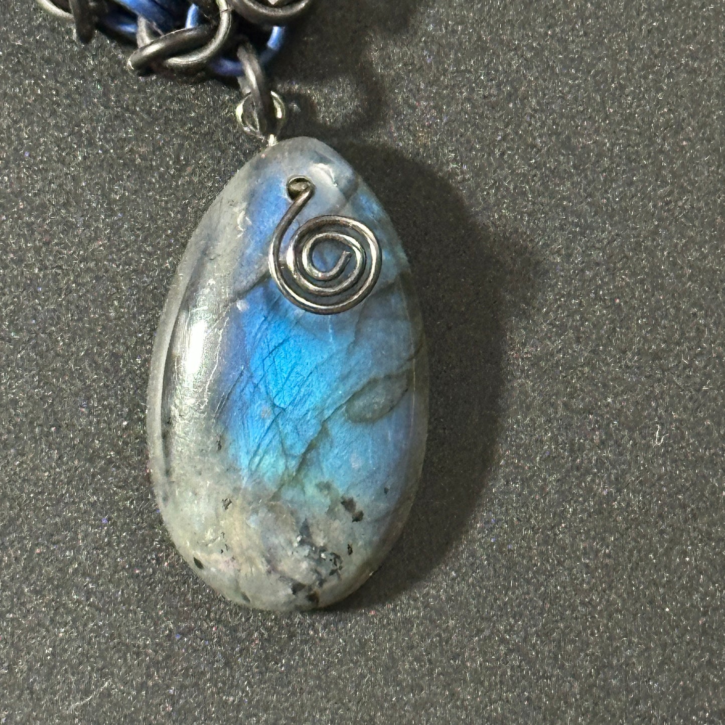 Byzantine Necklace with Labradorite